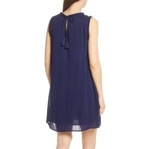 Tommy Bahama Womens Tencel Sleeveless Shift Dress Blue Size M main image 1